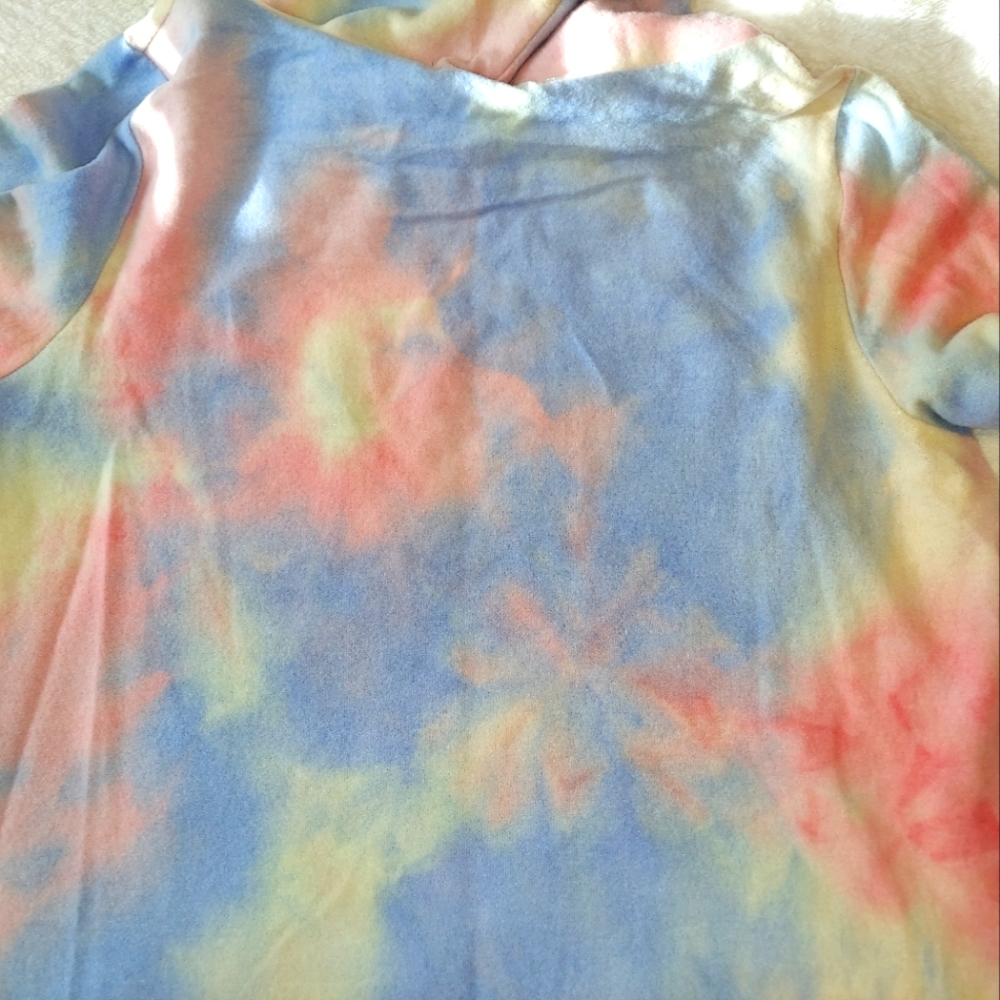 Tie Dye Fleece Hoodie - Picture 7 of 13
